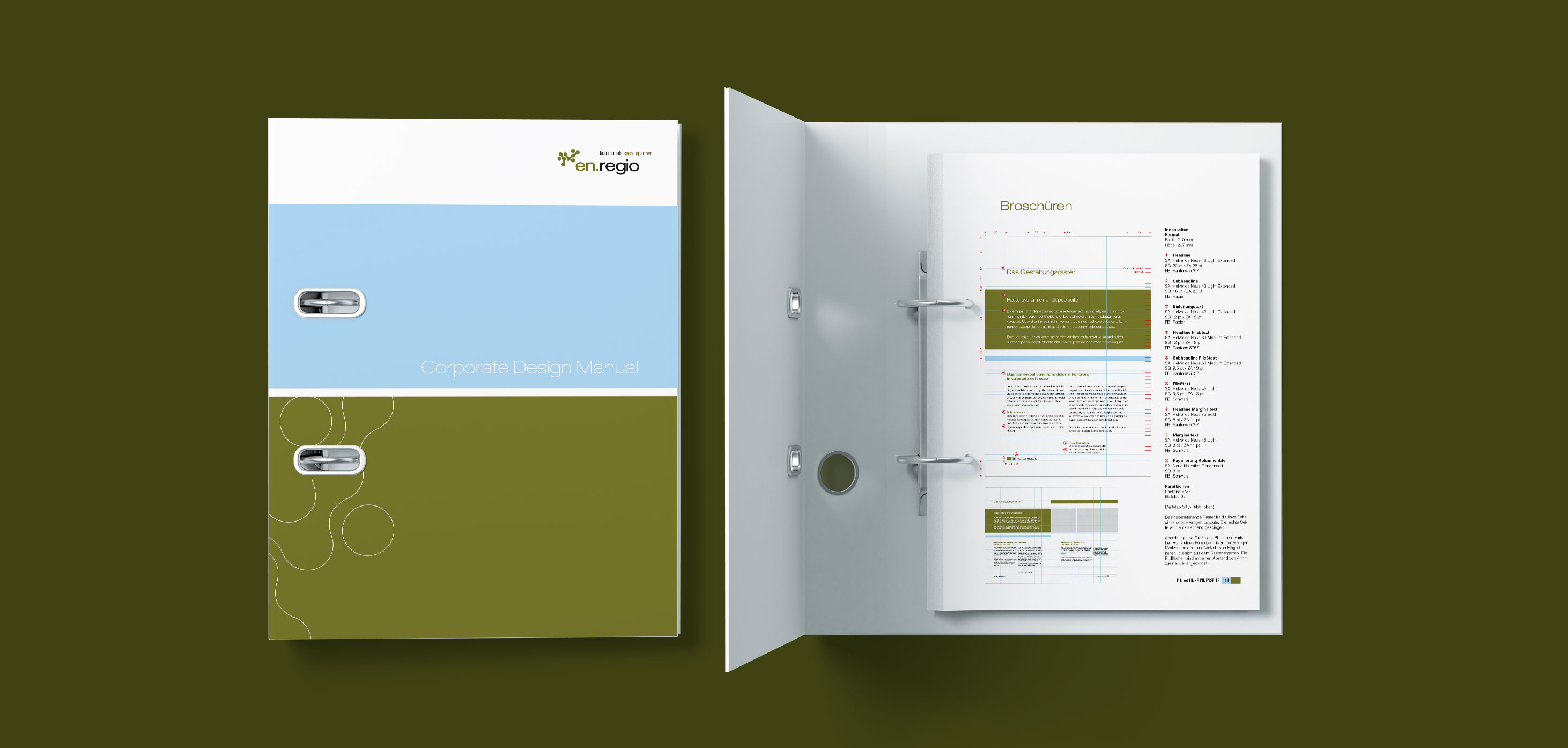 Enregio Corporate Design Manual Ordner